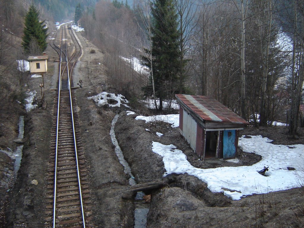 Koľajisko stanice Dolný Harmanec by Ľudo T.