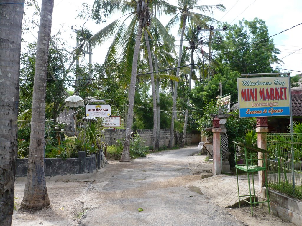 Lembongan Island. Village. (2148) by Gerard Blondeau.NL