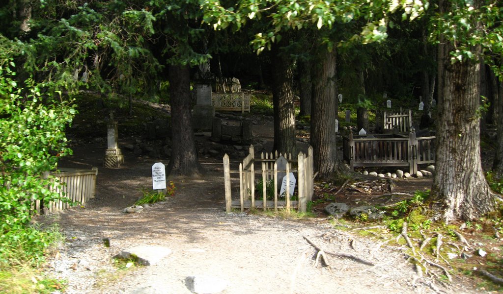 Gold Rush Cemetery Skagway by Pat J.