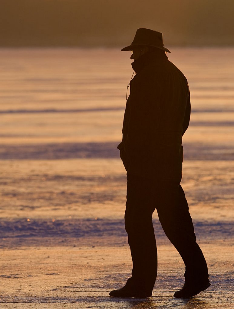 Portrait at Sunset by Erik van den Ham