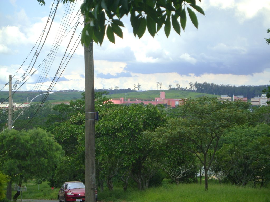 Parque São Quirino - ao fundo Galleria Shopping by Alexander Denarelli