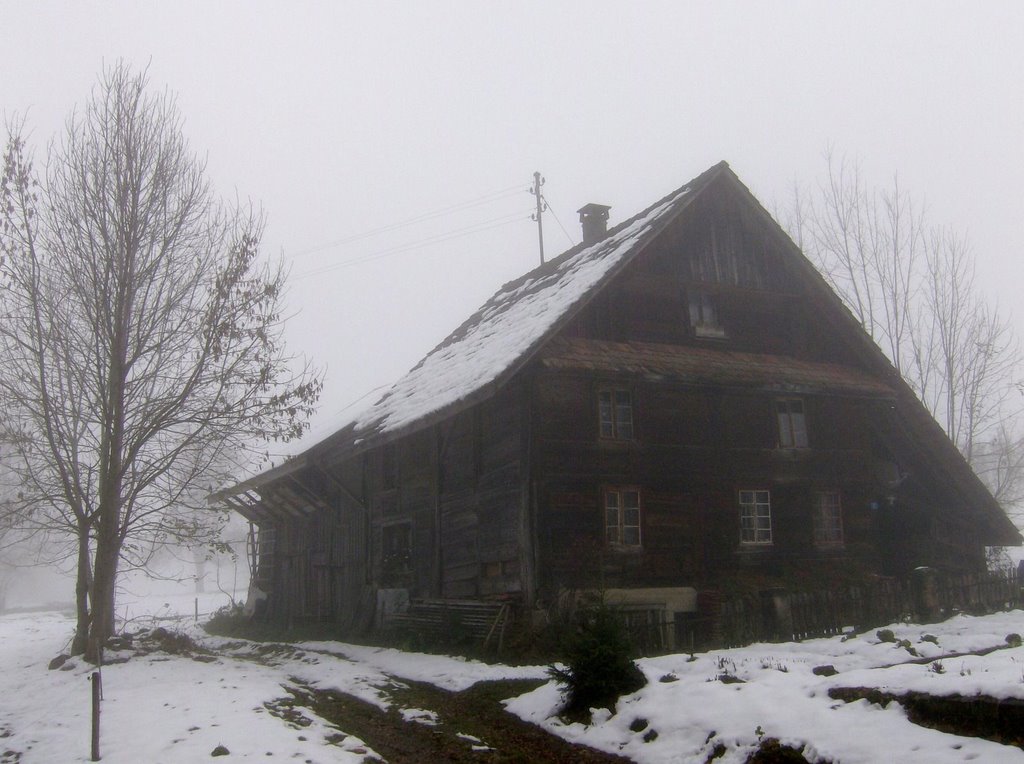 Altes Bauernhaus bei Rüdikon, Lindenberg by Alois Amrein