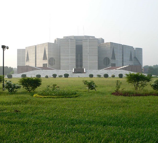 Louis Kahn, National Assembly Hall by A.D.A.