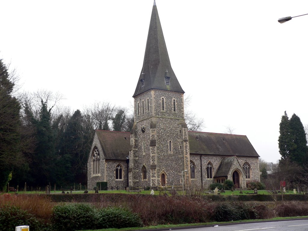 St Marys C of E Church, Apsley, Hertfordshire by Frank Warner