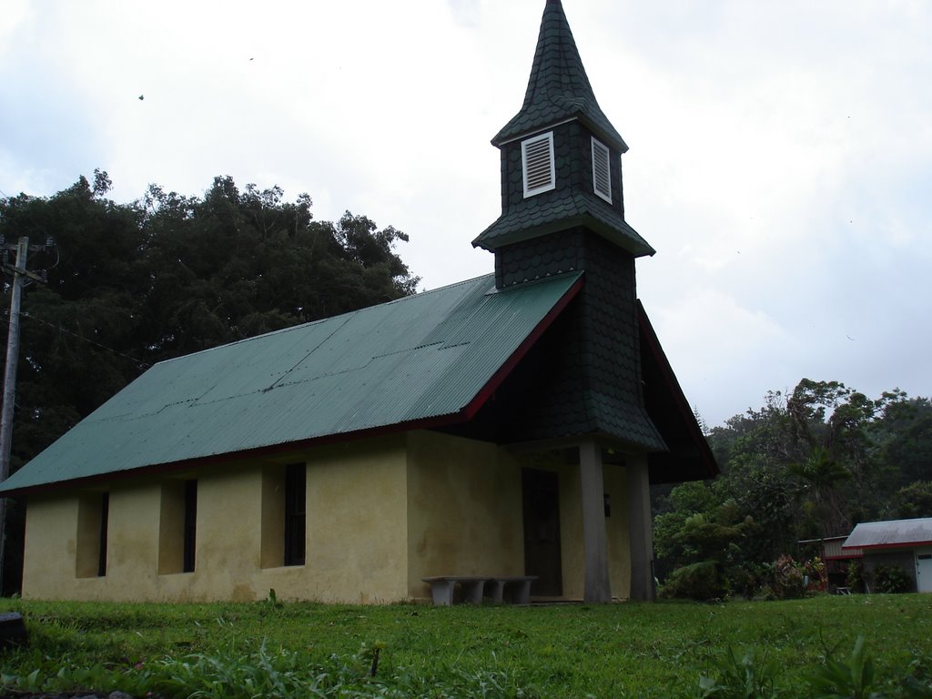 Nahiku Church by Henry Walsh