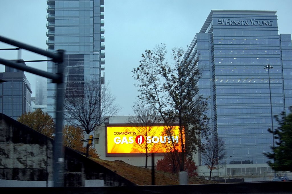 2008 Ernest and Young Bldg from I-75 by Qwilleran