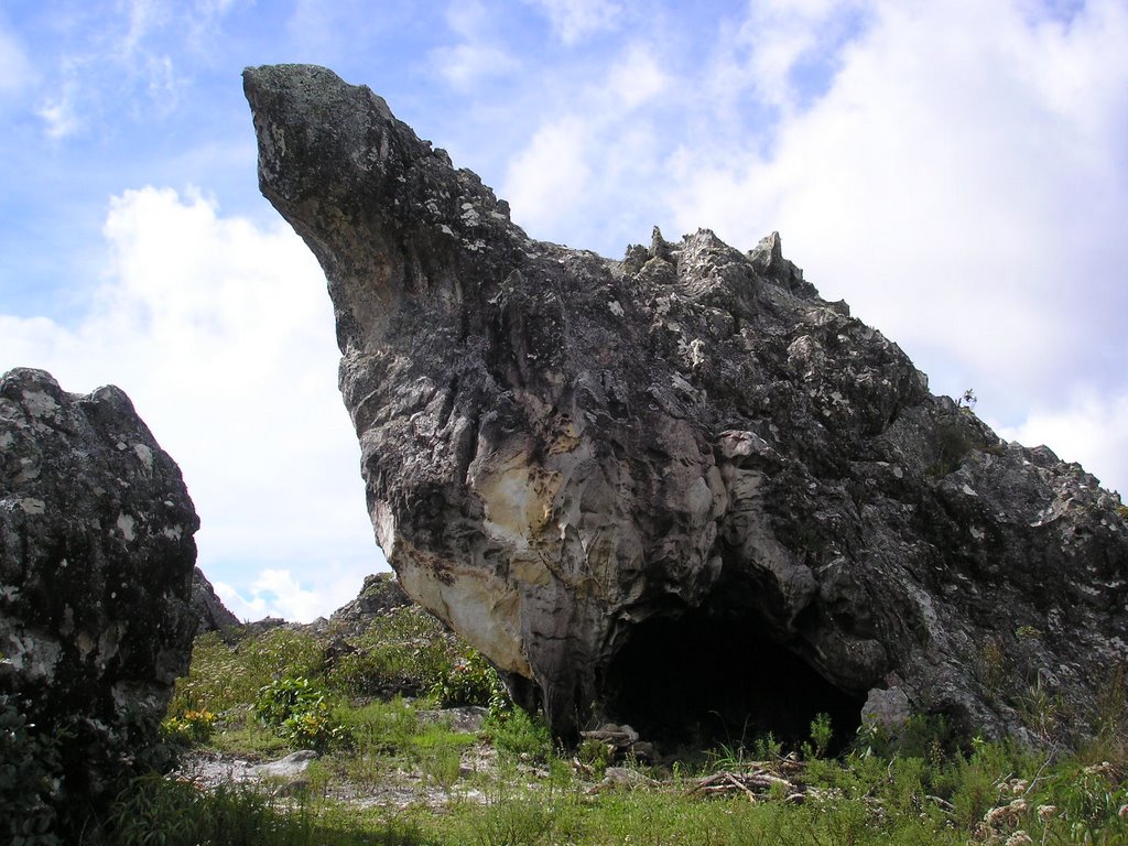 Gruta no alto da Serra do Gavião by Eduardo Gomes