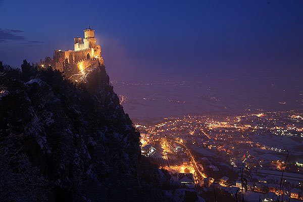 First (Guaita) Tower of San Marino by Len Gao