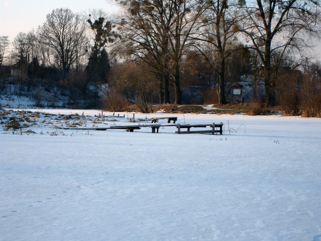 Pomosty wędkarskie nad Bugiem by paweł páll ævar