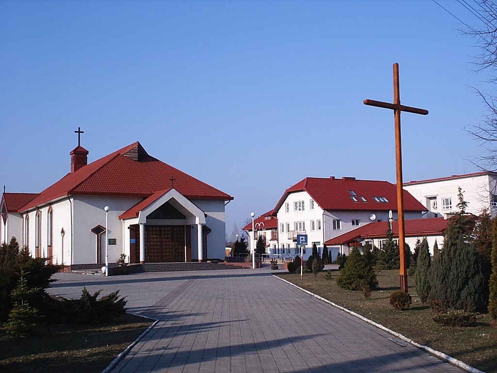 Church, Parafia Św. Urszuli Ledóchowskiej, Monice, Sieradz, Poland by mjs77