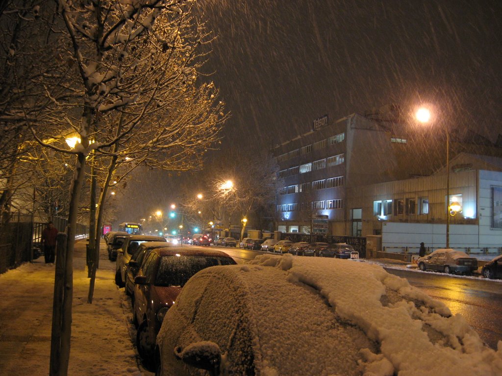 Nevando by Jose Lozano Gallego