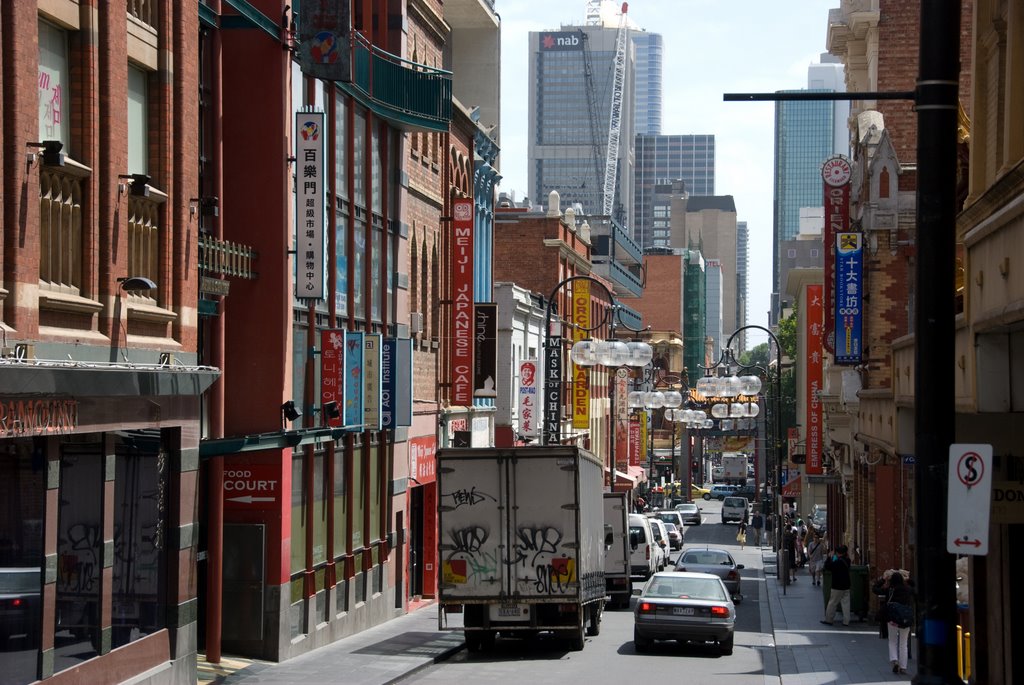 Melbourne Chinatown by vincentq