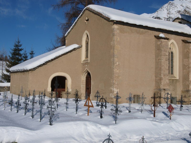 Marienkirche, Lantsch/Lenz by Alex Zehnder