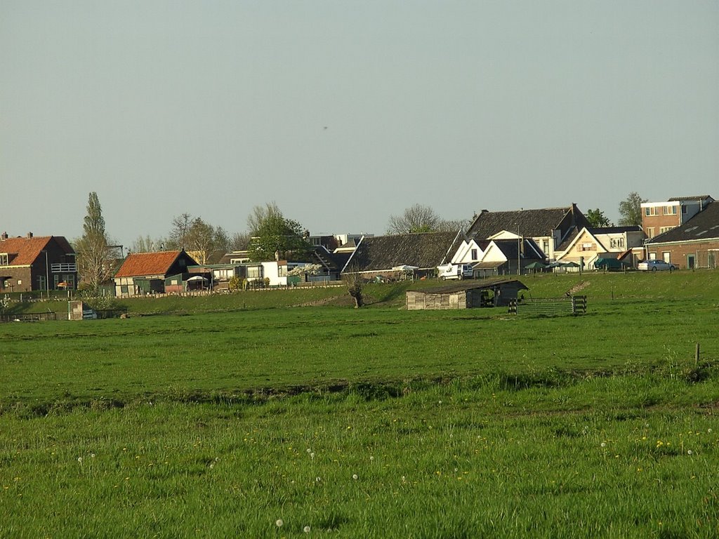 Old houses along the canal - de Zweth by guppy_34