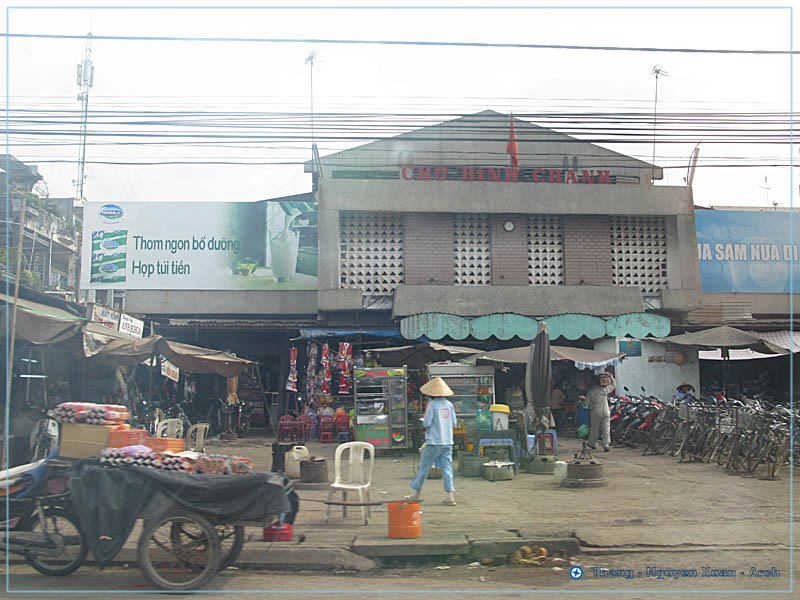 Chợ - Bình Chánh - Market by Vietnam - Paracels