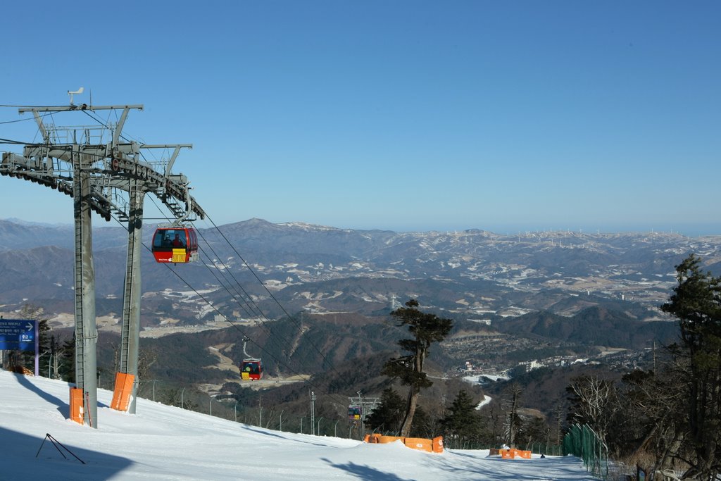 용평리조트 발왕산 하늘정원 Yongpyong Ski Resort-Balwangsan sky garden by visitkorea.or.kr