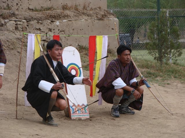 Archery Game at Changlimithang Archery Ground ©Ugyen by ugyen dorji