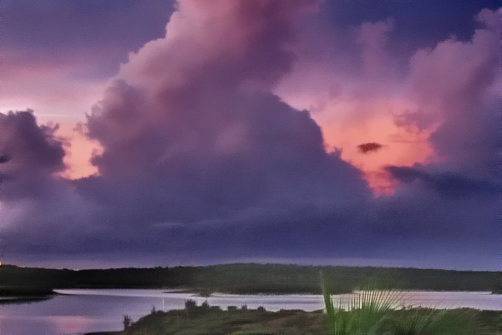 Zonsopkomst boven Lagun Jan Thiel by Feitse Boerwinkel