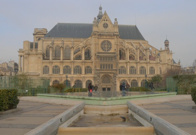 Saint-Eustache church by Leonardo Espín