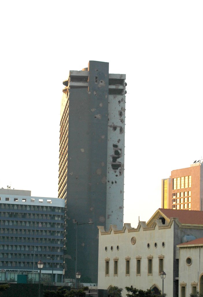 Holiday inn, beirut by Mary Madigan