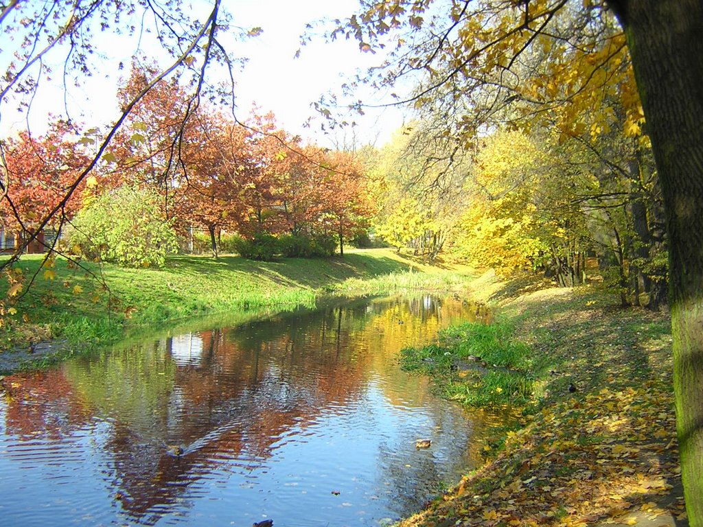 Park jesienią by kahaśka