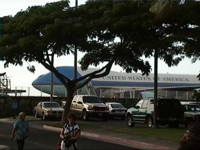 AIR FORCE ONE IN KONA by Sergey Zaychenko