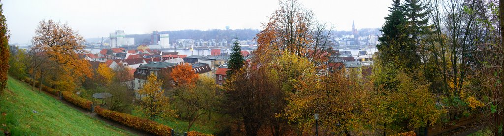 Blick über Flensburg by Frank Nadolni