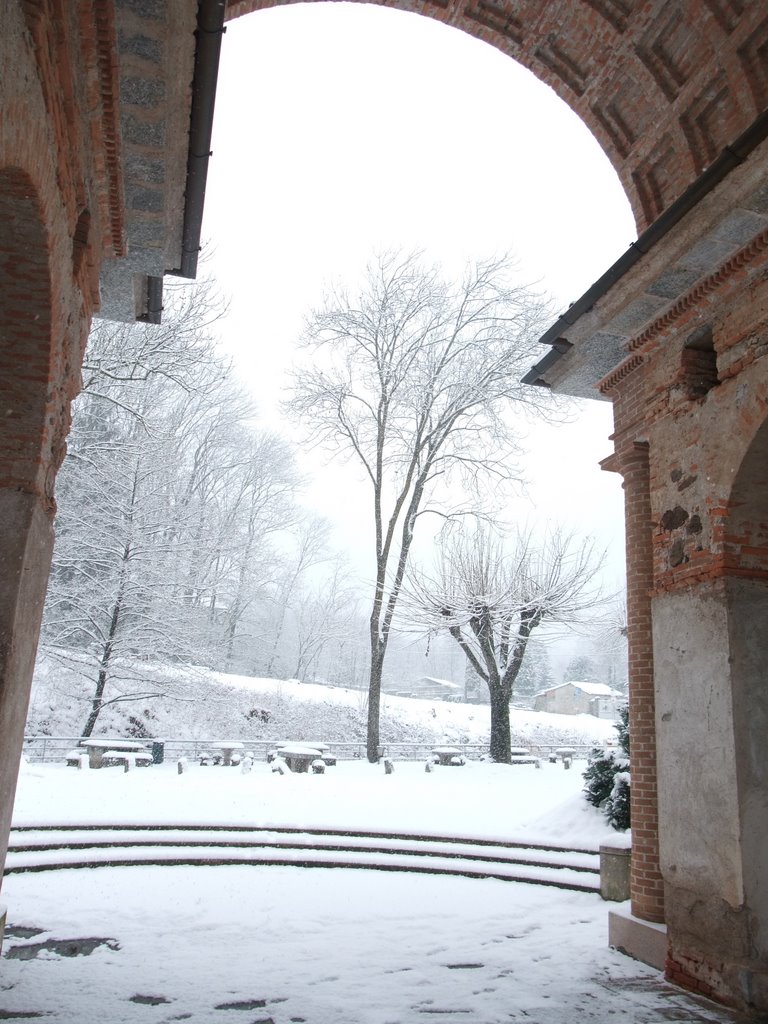 Santuario di Boca (No) Vista invernale by Mar Sai