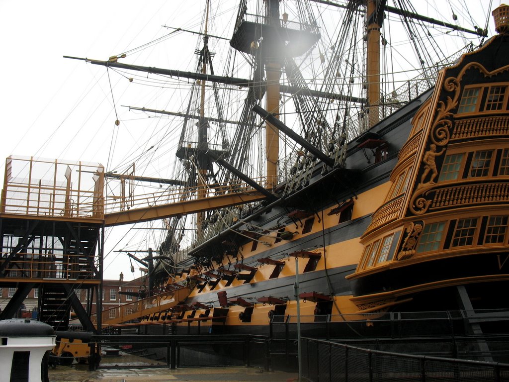 HMS Victory, Portsmouth - 7 by H T W Gay