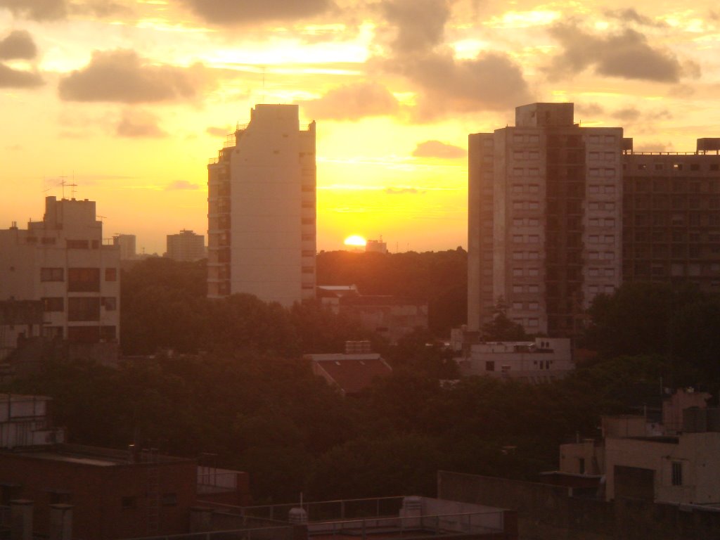 Por do Sol Chacarita by dcf1983