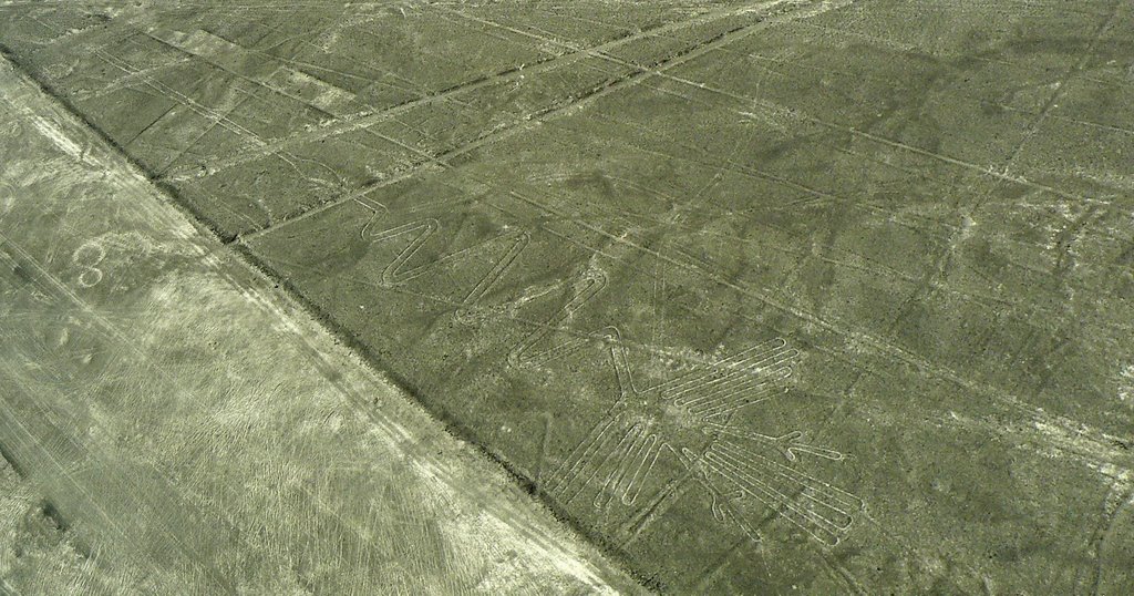 Nazca lines: Alcatraz, Peru by Nicola e Pina Peru