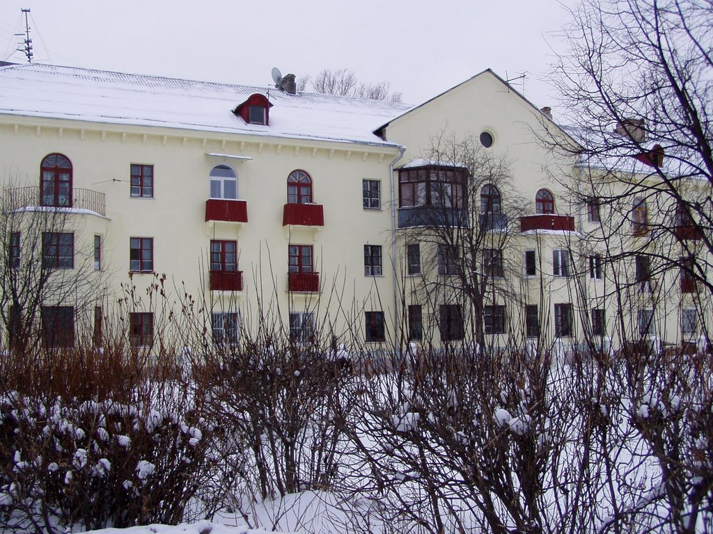 Renovated house in the Komarova street /жилой дом на улице Комарова,3 by Sidorofff Dmitriy