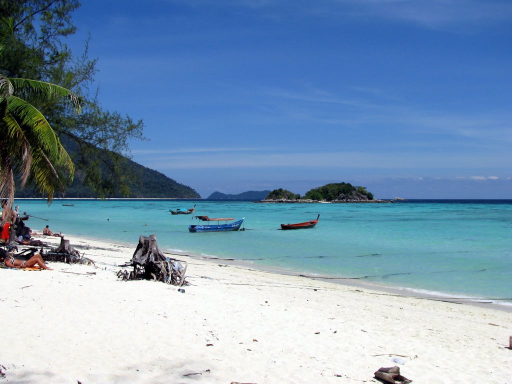 Sunrise Beach Koh Lipe Thailand by J Roskilly