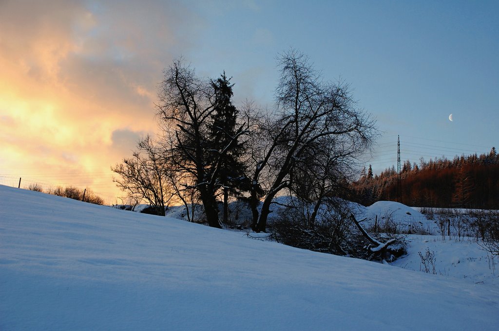 Svítání nad Moravskou Třebovou by Olda Templ Vykydal