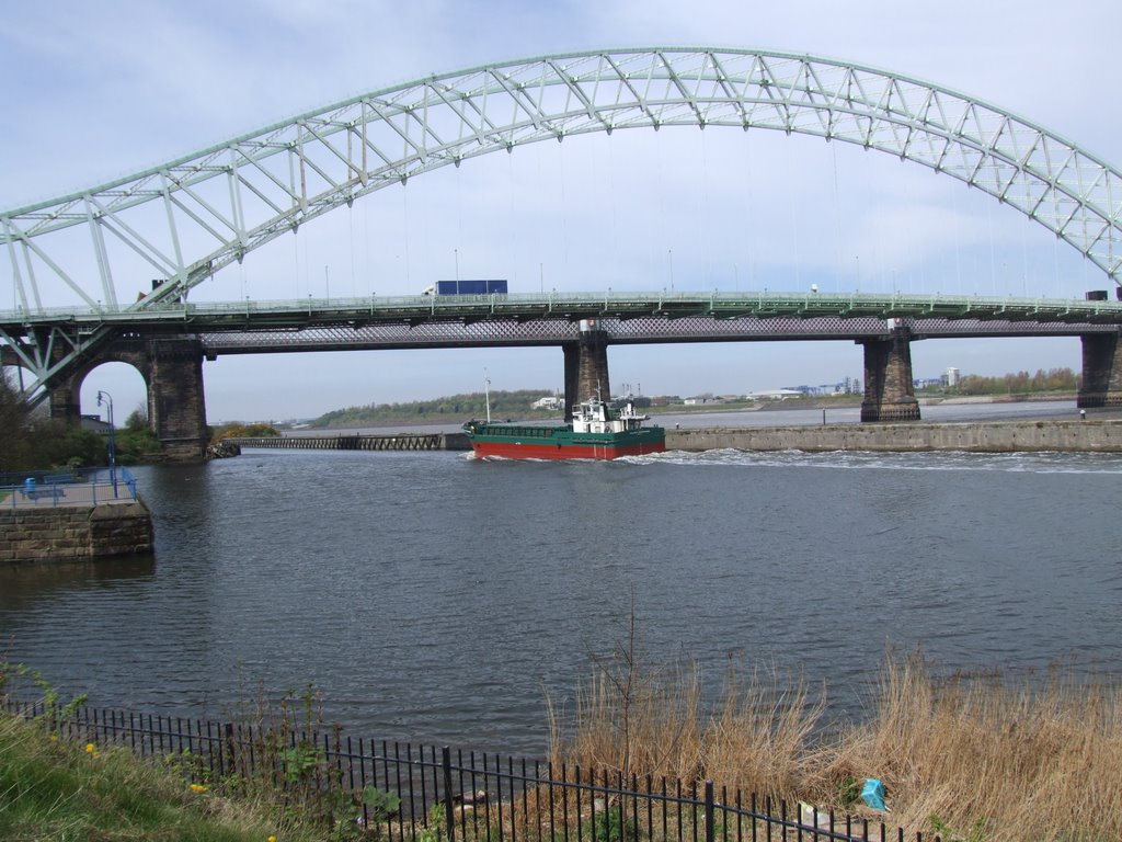 Manchester ship canal . by neil ferguson