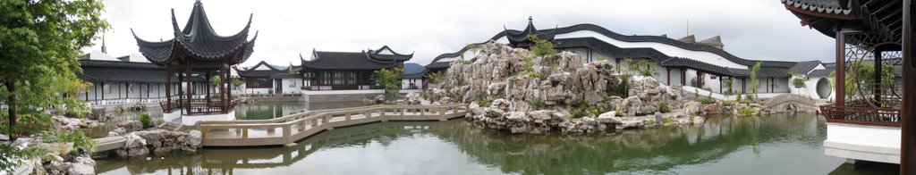 Chinese Garden panorama by jezbod