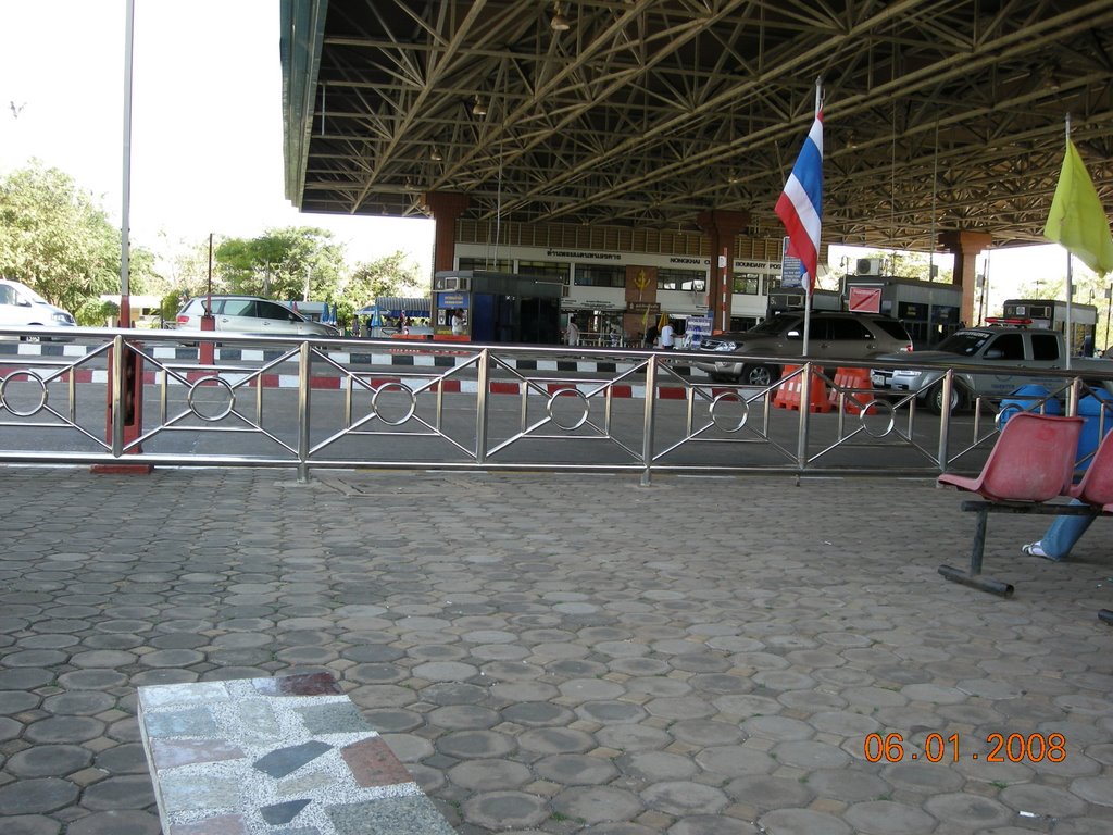 Thailand Immigration Office. Nong Khai by Victor Gorbachev