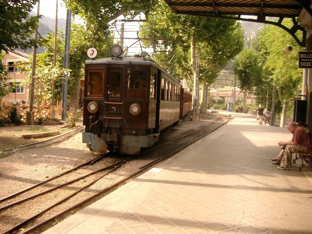 Soller train by Mike Hassam