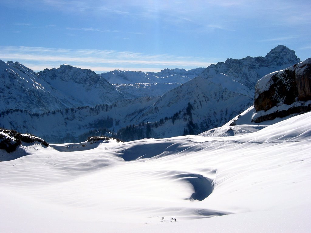 Kleinwalsertal: View from Ifen by GandalfTheWhite