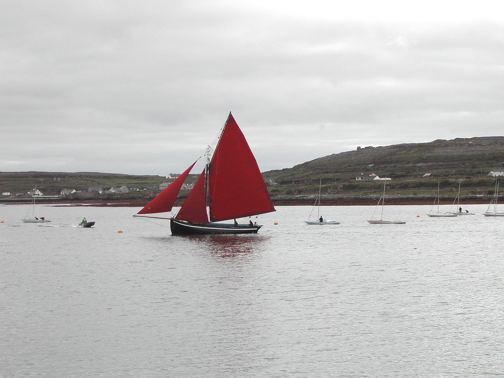 Galway Hooker by Lucia Marazzi