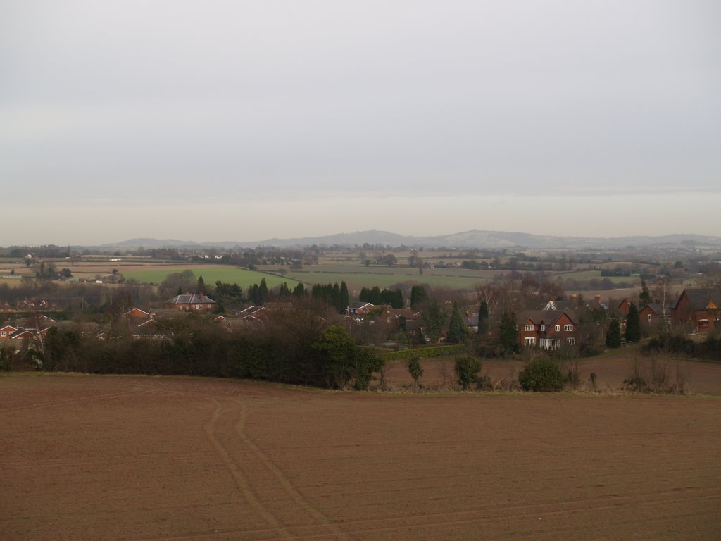 The Clent Hills from Hartlebury by thcass