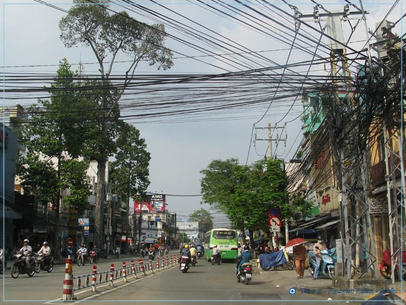 Đường - Đinh Tiên Hoàng - Street by Thắng Nguyên Xuân