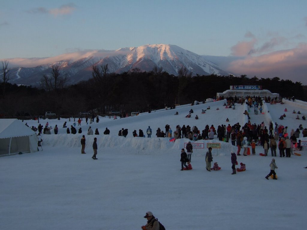 小岩井農場から見た岩手山 by okamura_chang