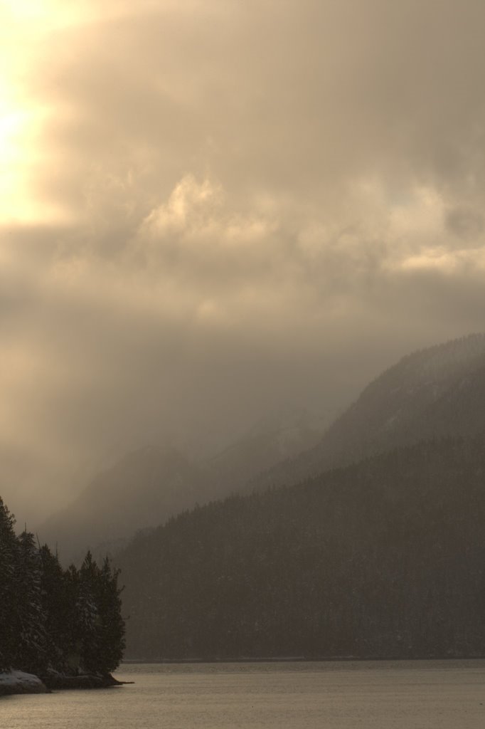 Anchor pass, winter 09 by RedwoodTransect