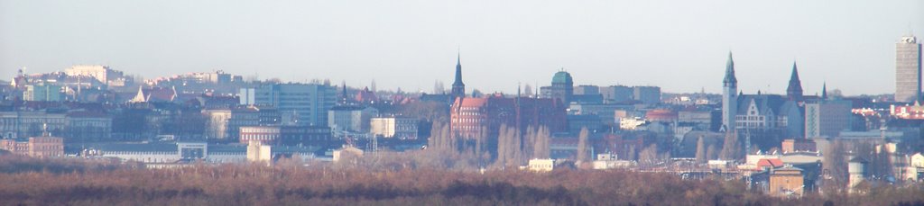 Panorama Szczecina by Sebastian Barejsza