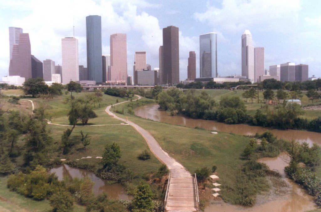 Houston - 1988 by D Fred Hawley