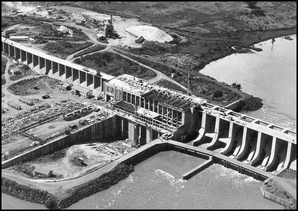 Construção Da Usina Hidrelétrica De Ibitinga Em 1968 - Foto XXXV by Zekinha