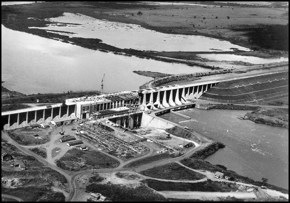 Construção Da Usina Hidrelétrica De Ibitinga Em 1968 - Foto LXIX by Zekinha