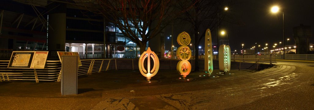 Artwork by Millenium Stadium, Cardiff by Andrew Head