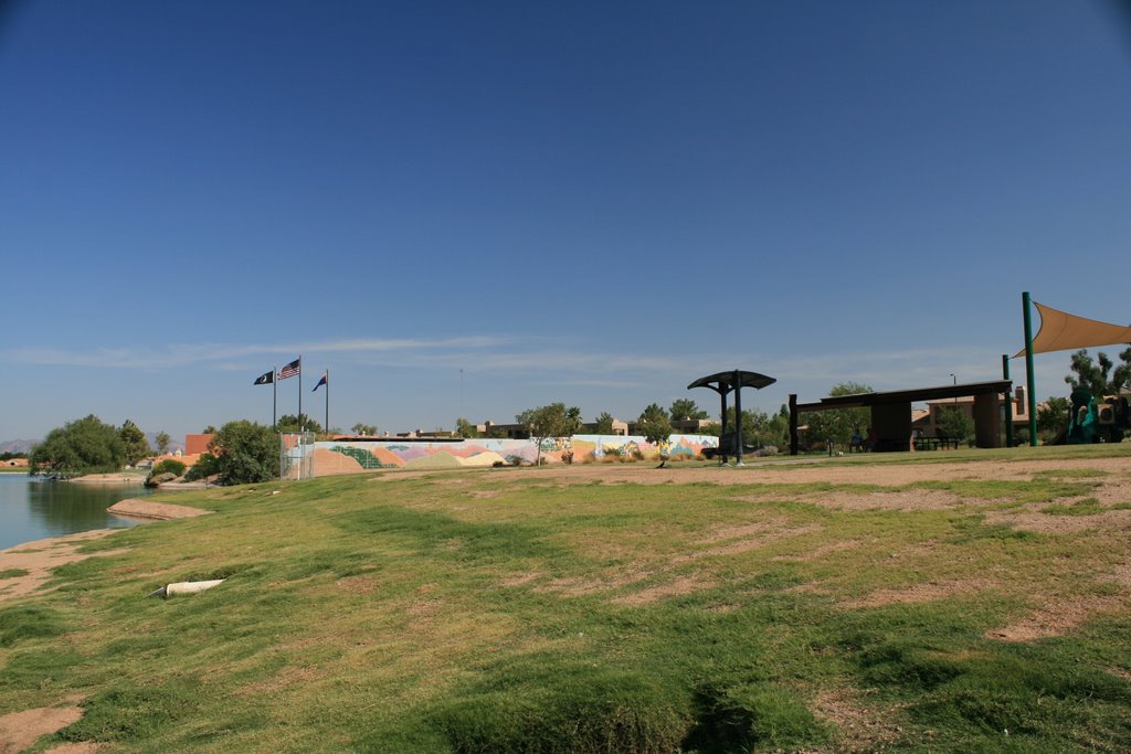 Fountain Hills Park by saxxon